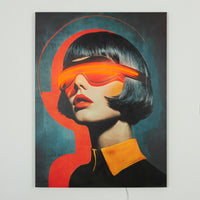 Neon Gaze: LED Neon Canvas