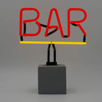 Insegna "Bar" al neon