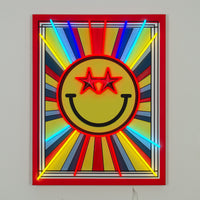 Carnival: SW Smiley LED Neon Canvas