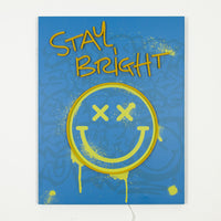 Stay Bright: SW Smiley LED Neon Canvas