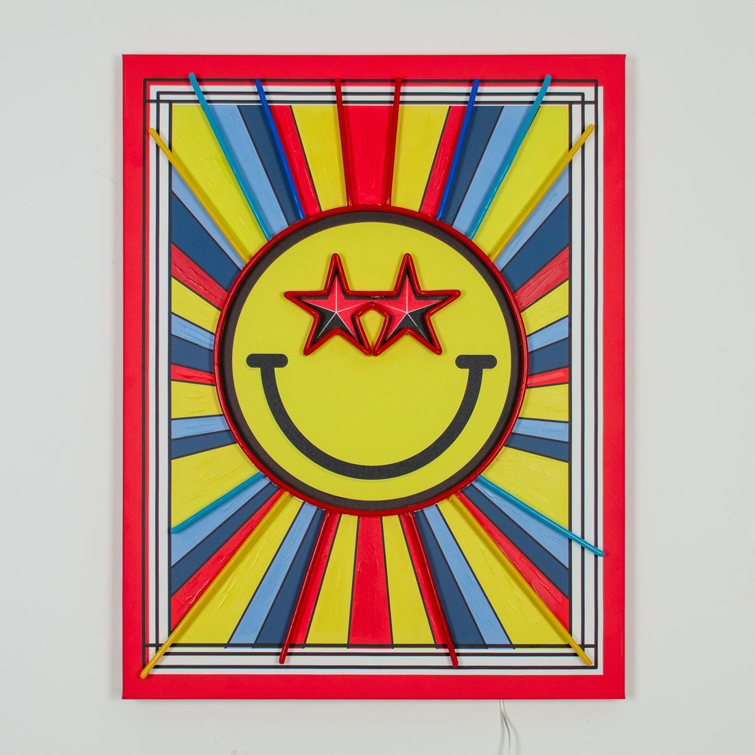 Carnival: SW Smiley LED Neon Canvas