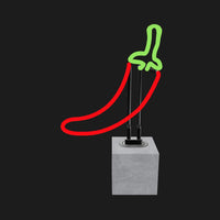 Neon-Schild 'Chili'