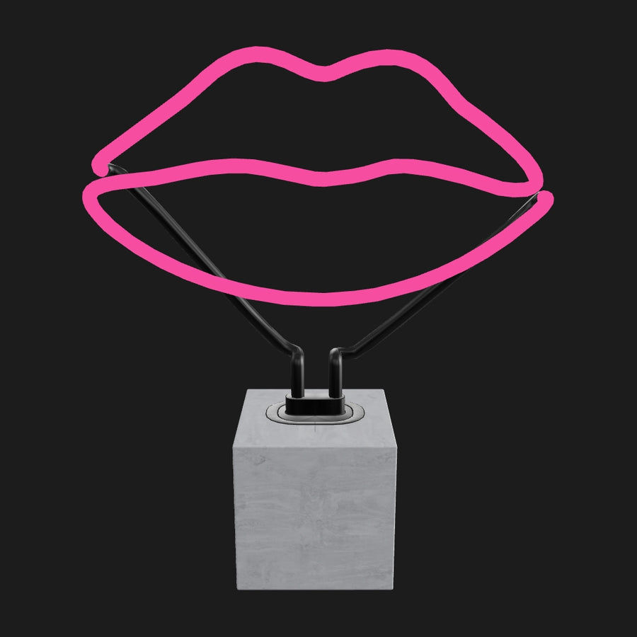 Replacement Glass (GLASS ONLY) - Neon 'Lips' Sign