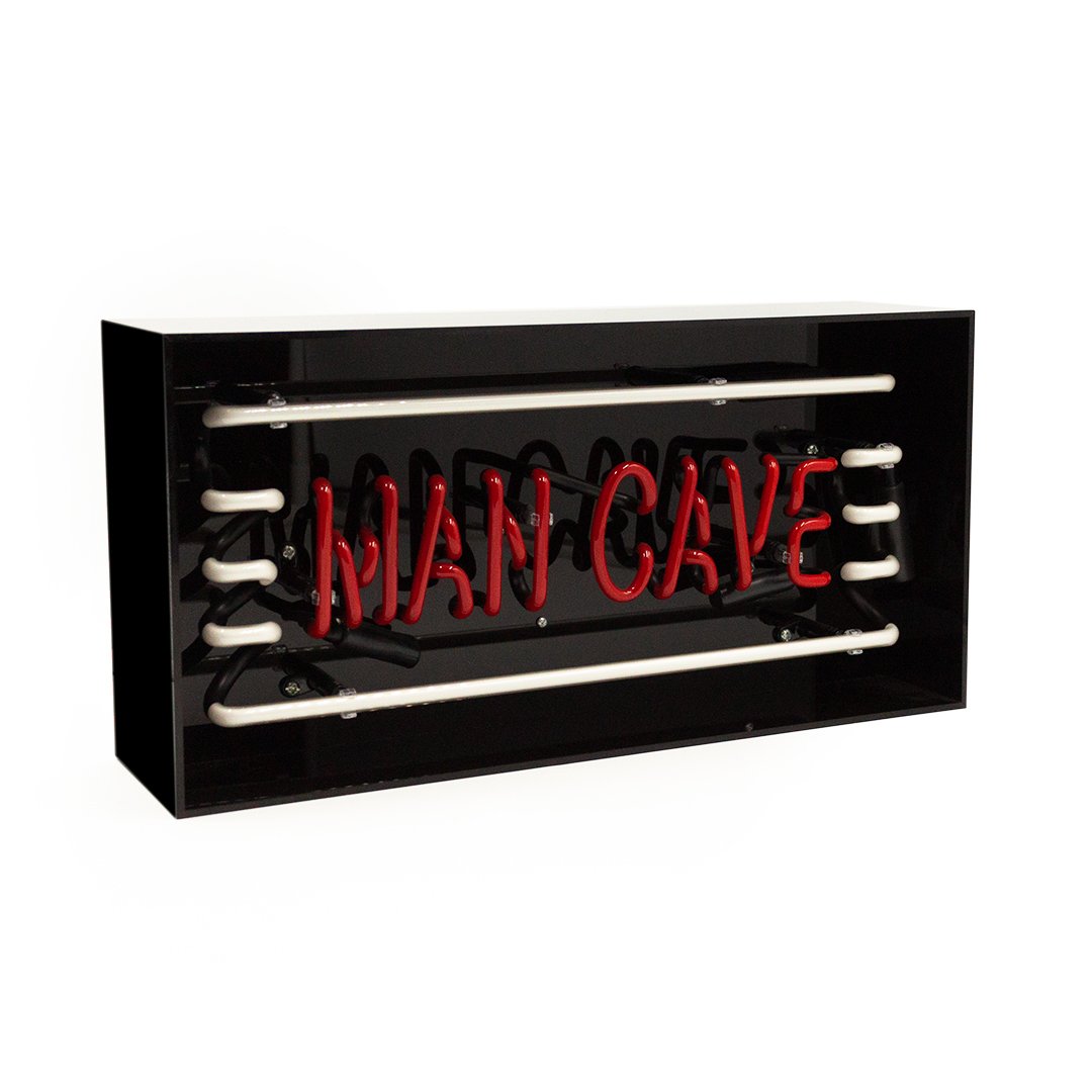 'Man Cave' Acrylic Box Neon Light - Locomocean