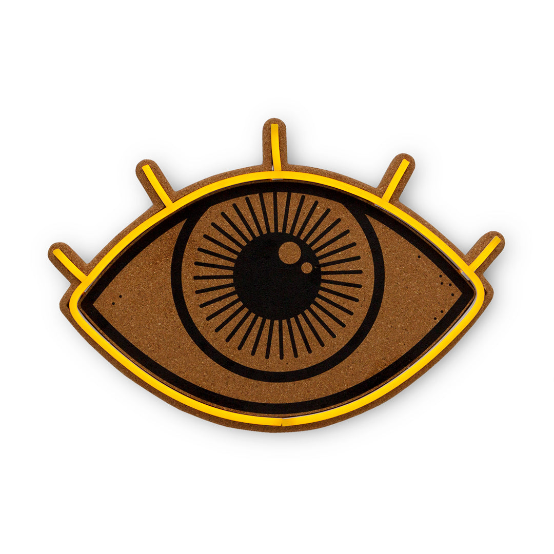 LED Corkboard - Eye