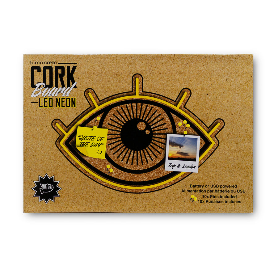 LED Corkboard - Eye
