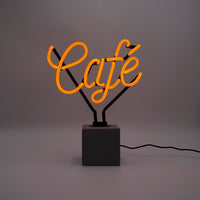 Neonschild 'Café'
