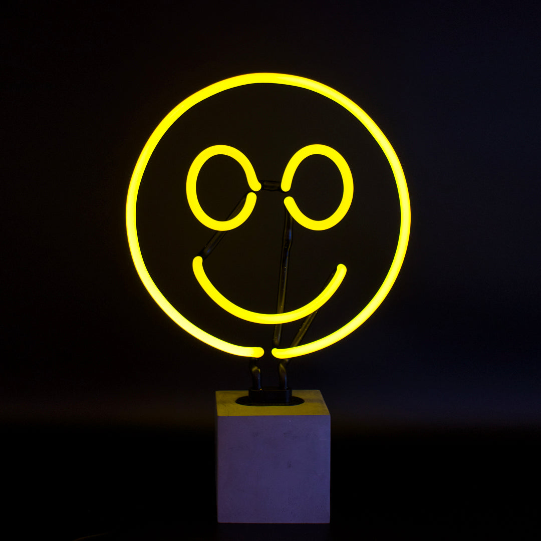 'Smile' néon en verre de remplacement (VERRE UNIQUEMENT) 