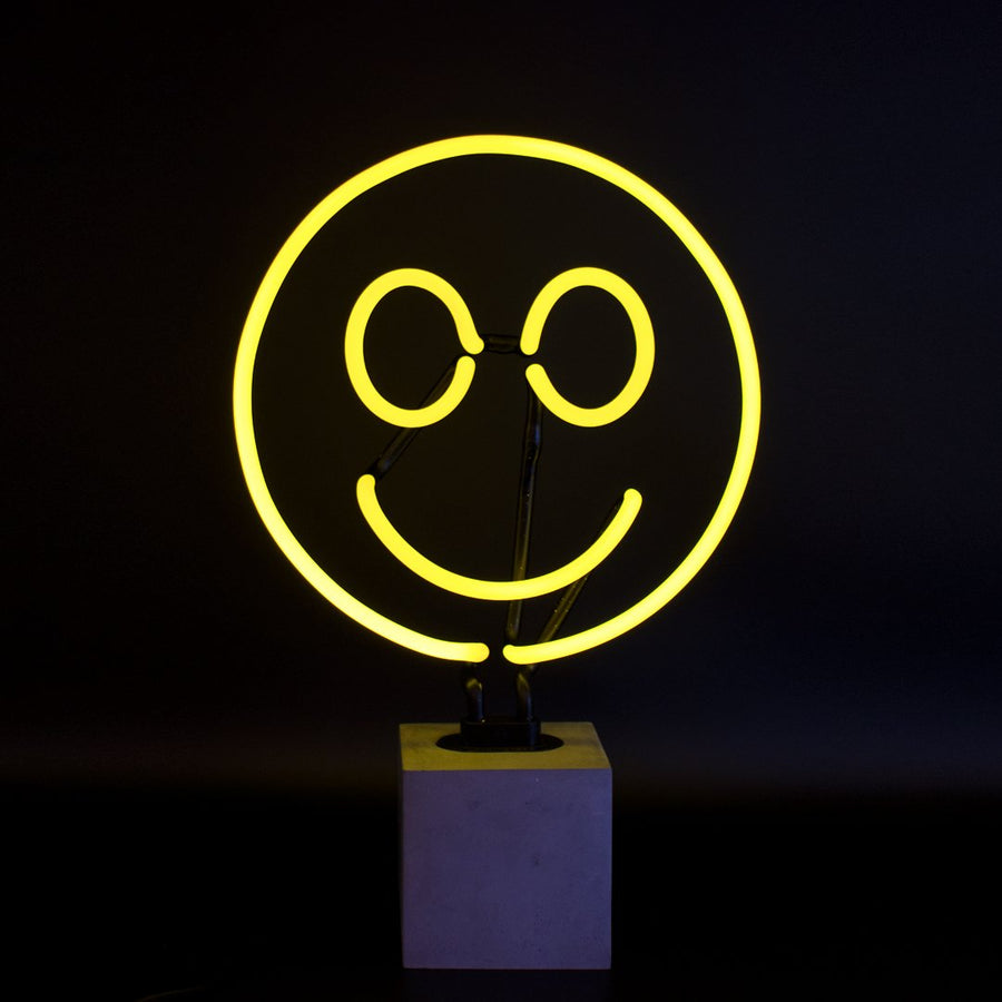 Neon 'Smiley' Sign - Locomocean