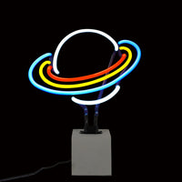 Neon 'Saturn' Sign - Locomocean