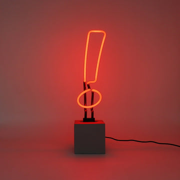 Neon 'Exclamation Mark' Sign