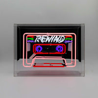 'Cassette' Acrylic Box Neon Light