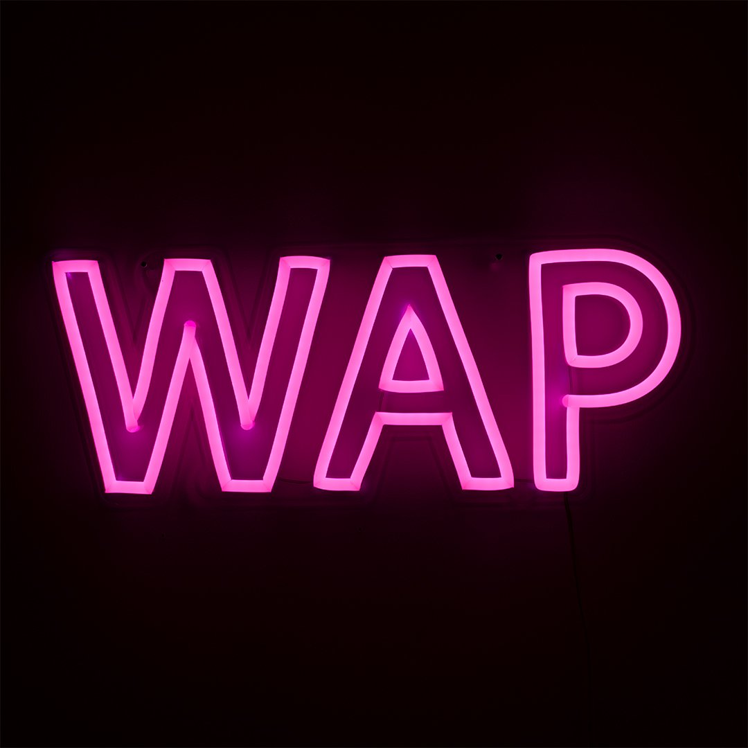 LED mural rose 'WAP' 