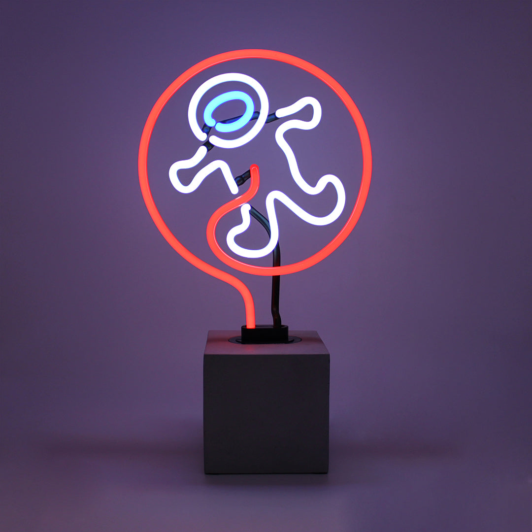 Replacement Glass (GLASS ONLY) - Neon 'Astronaut' Sign