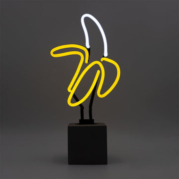Cartello al neon "Banana