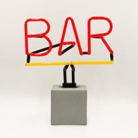 Neon 'Bar' Sign