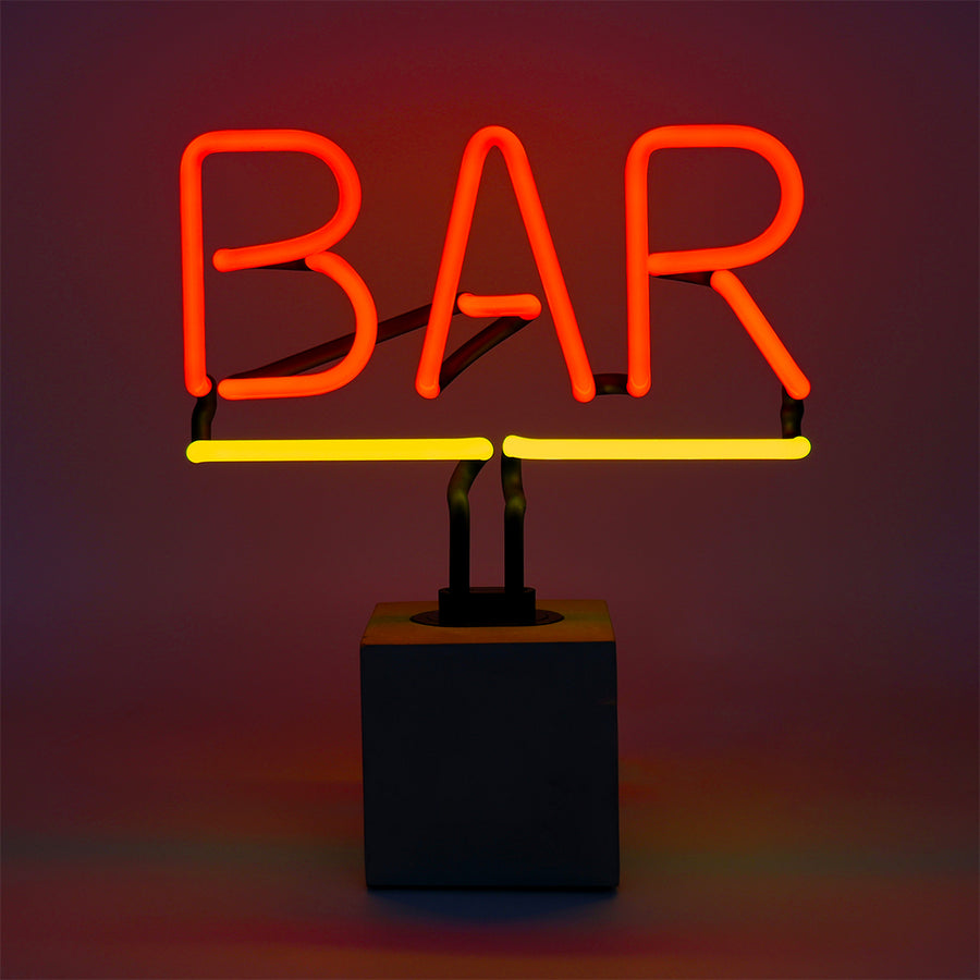 'Bar' néon en verre de remplacement (VERRE UNIQUEMENT) 