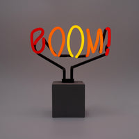 Ersatzglas (NUR GLAS) - Neon 'Boom' Schild