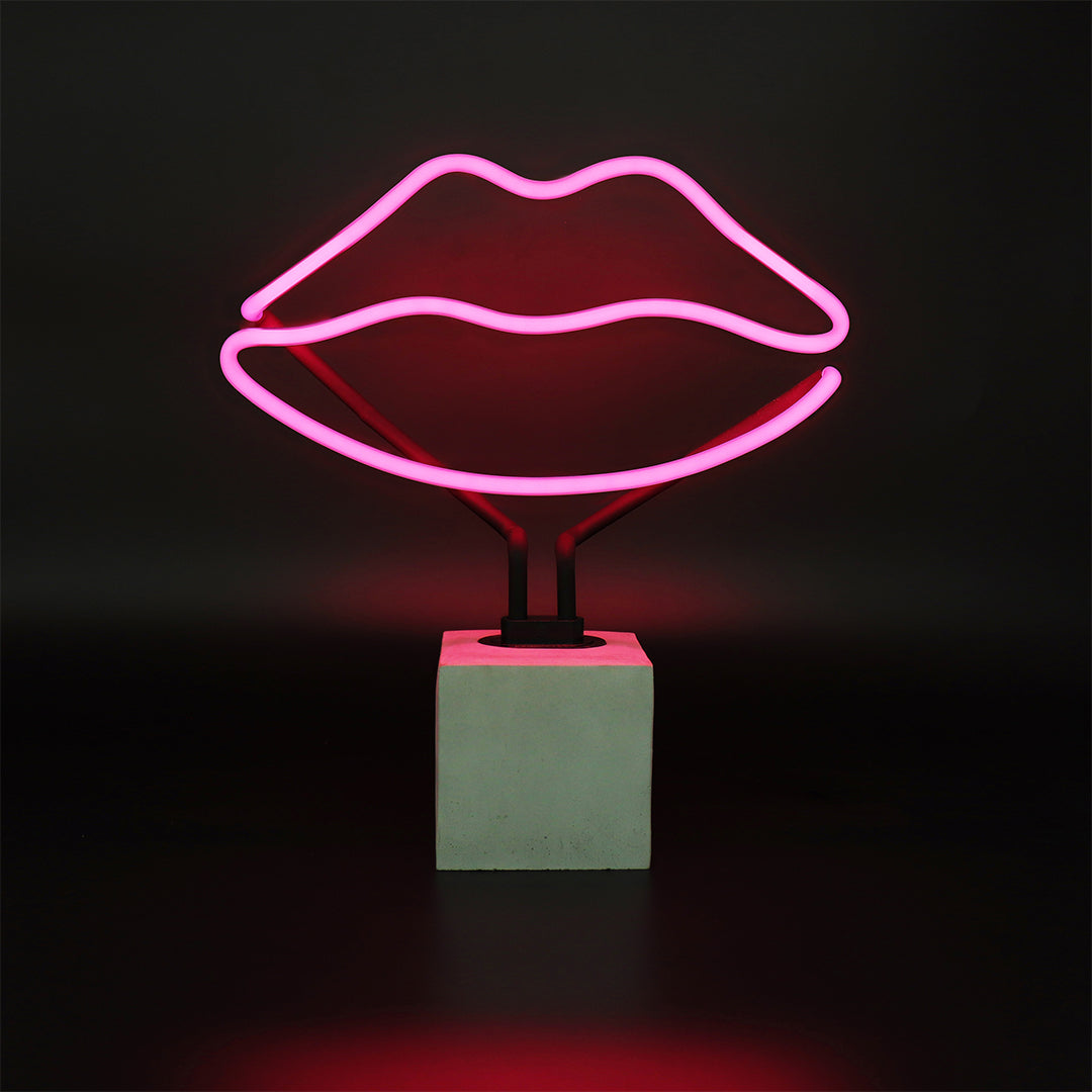 Ersatzglas (NUR GLAS) - Neonschild 'Lips'
