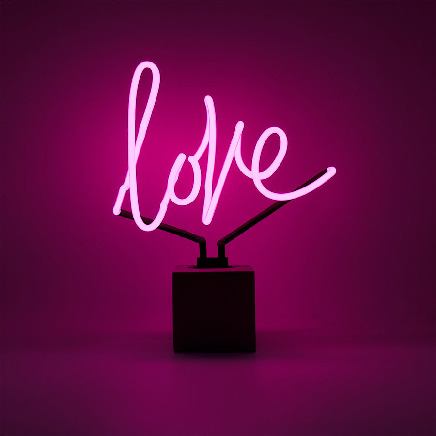 Neonschild 'Liebe'