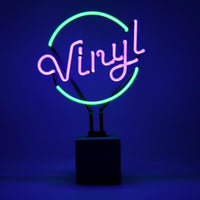 Neon 'Vinyl' Sign