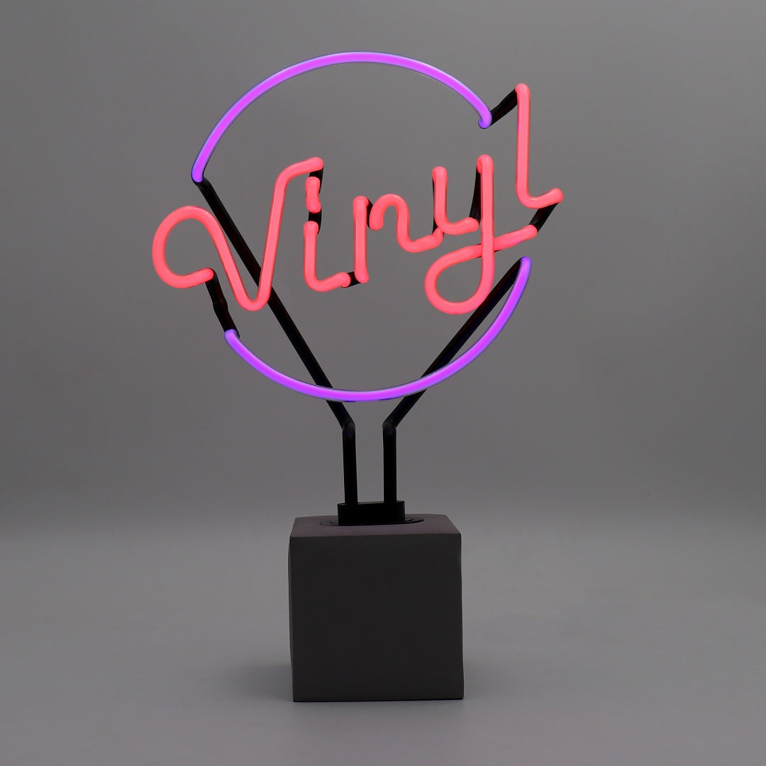 Neon 'Vinyl' Sign