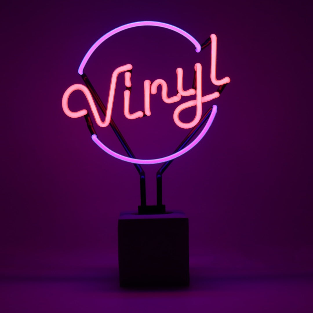 Neonschild 'Vinyl'