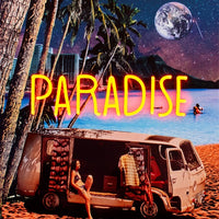 Obra de arte mural 'Paradise' - LED Neón