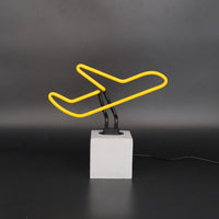 Neon 'Plane' Sign - Locomocean