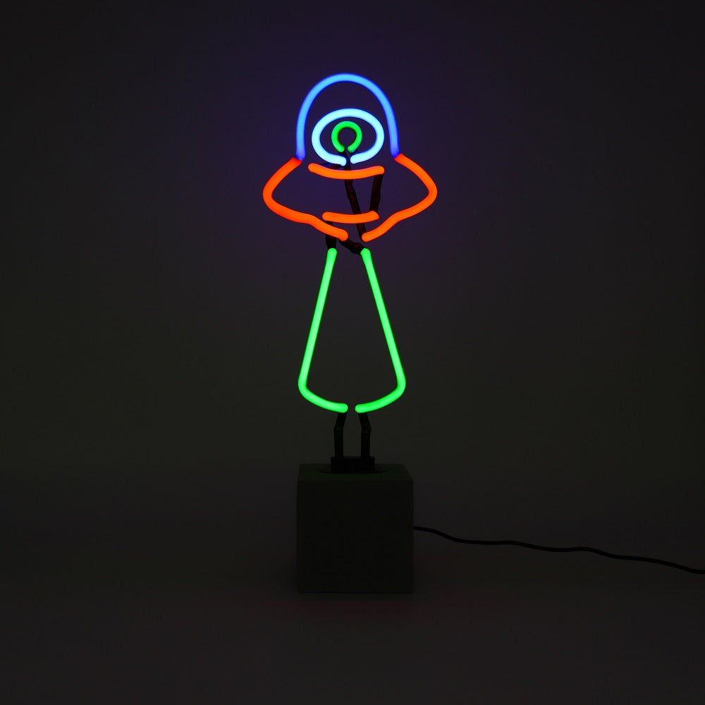 Neonschild 'UFO'