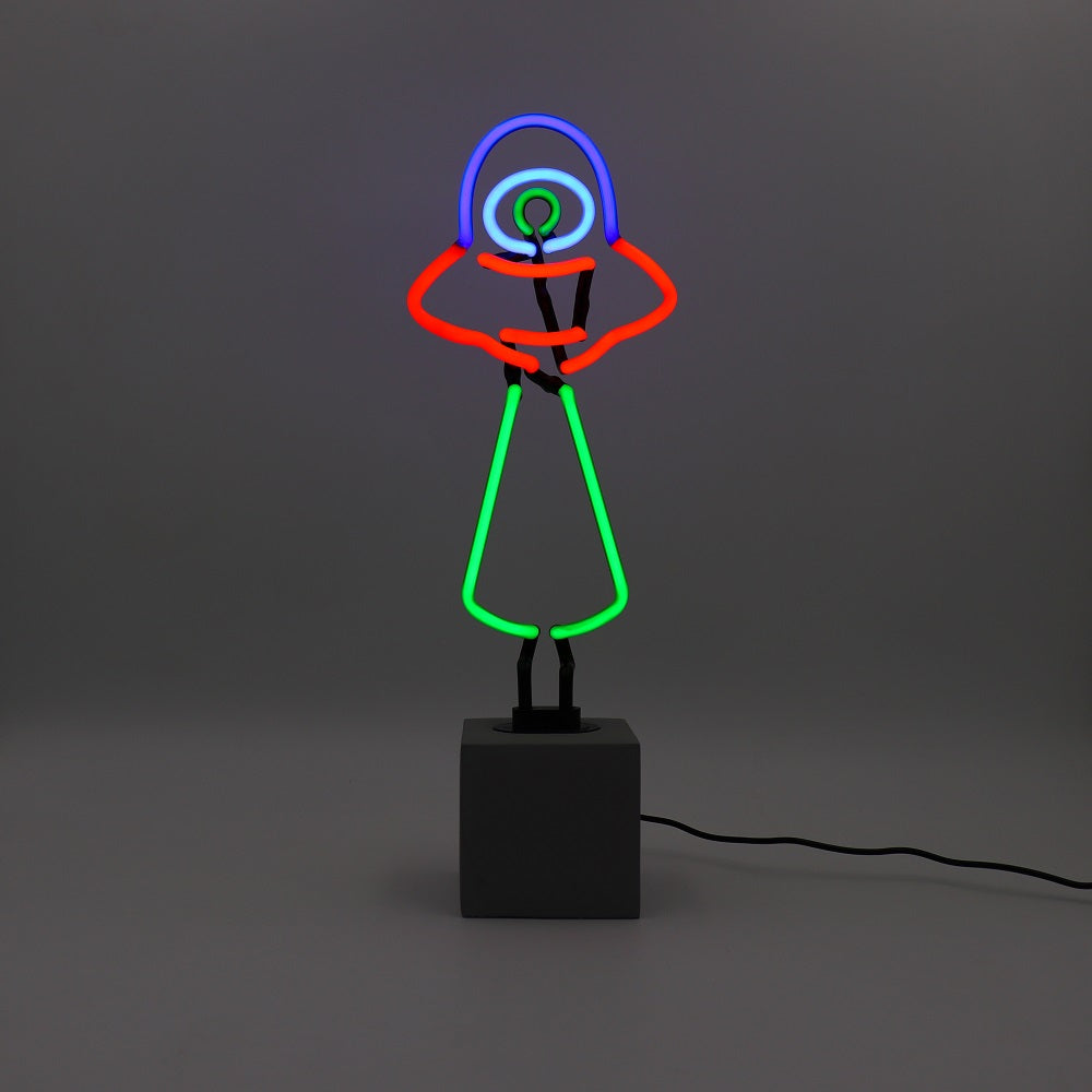 Neonschild 'UFO'