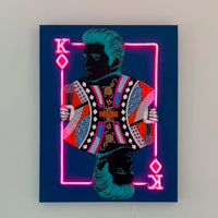 'Elvis' Wall Artwork - LED Neon